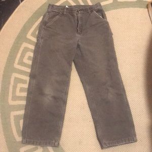 FLEECE LINED Carhartt Work Pants